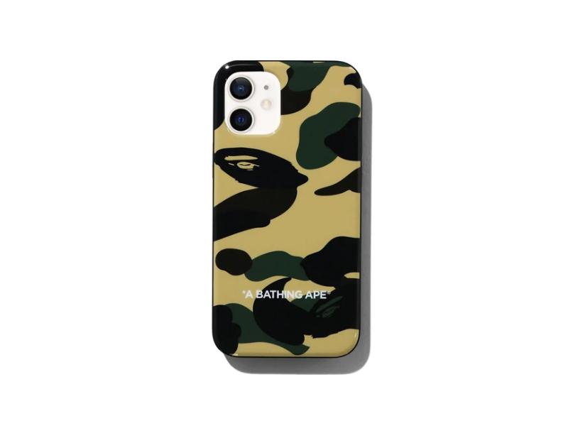Защитный чехол BAPE 1st Camo iPhone 12 Mini Case Yellow