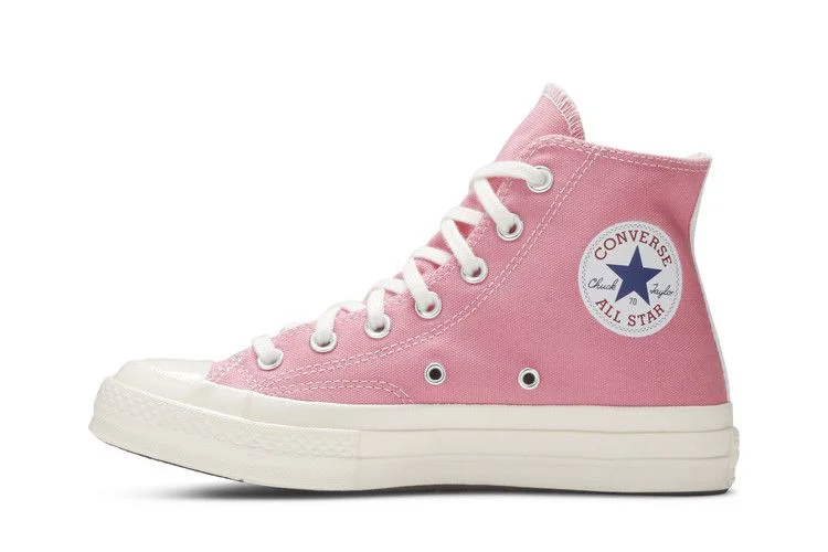Krossovki-Comme-des-Garcons-PLAY-x-Converse-Chuck-70-High-Bright-Pink-2