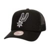 Mitchell-Ness-Evergreen-Trucker-Snapback-San-Antonio-Spurs-100x100