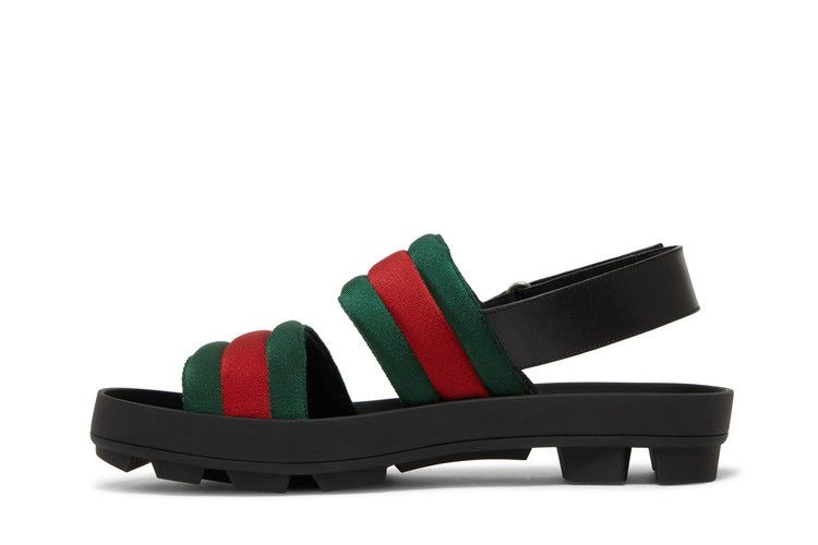 Сандалии Gucci Web Sandal 'Black'