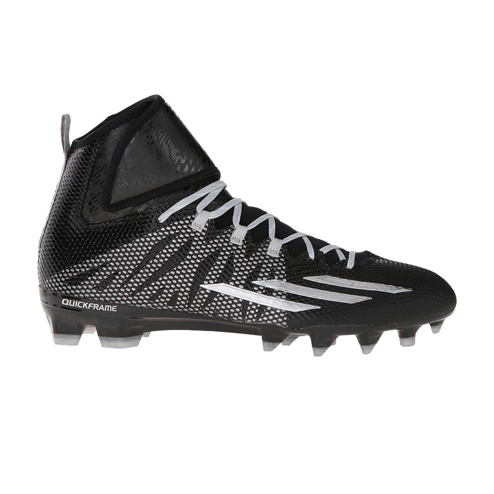 Кроссовки Adidas Dual Threat Mid Techfit 'Black Silver'