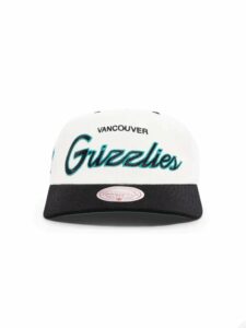 Mitchell-Ness-Vancouver-Grizzlies-Team-Script-Golfer-NBA-Snapback-Hat-1-225x300