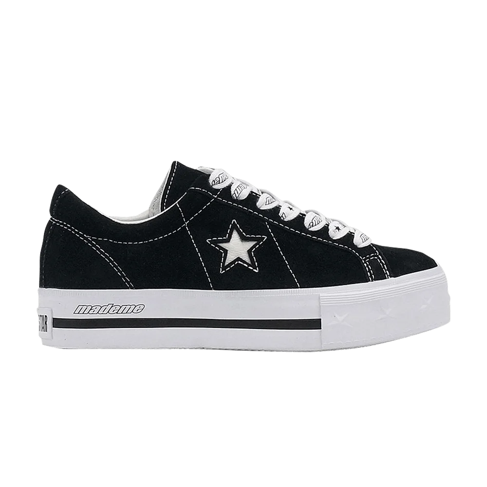 Krossovki-MadeMe-x-Converse-Wmns-One-Star-Platform-Low-Black