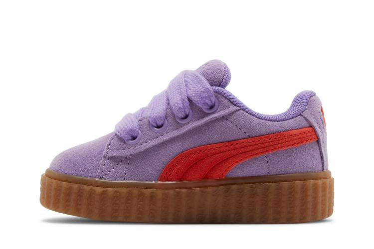 Кроссовки Fenty x Puma Creeper Phatty Toddler 'Lavender Burnt Red'