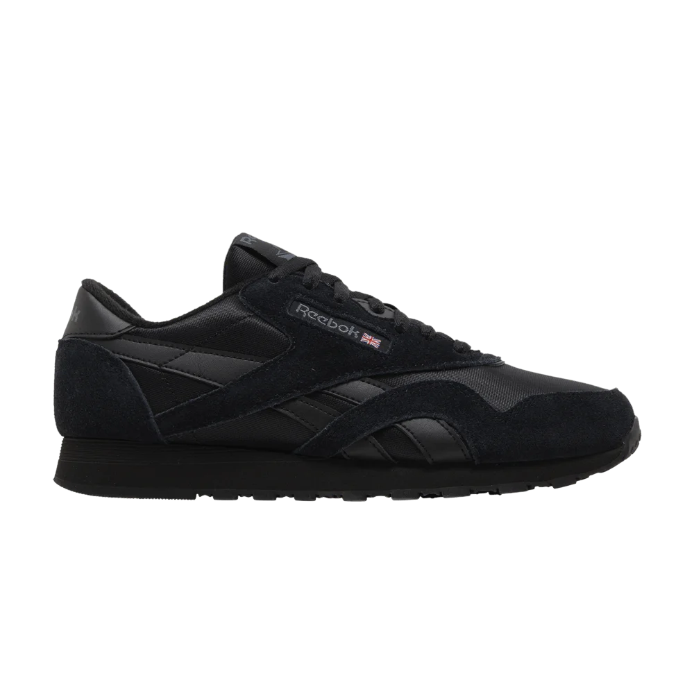 Krossovki-Reebok-Classic-Nylon-Black-Pure-Grey