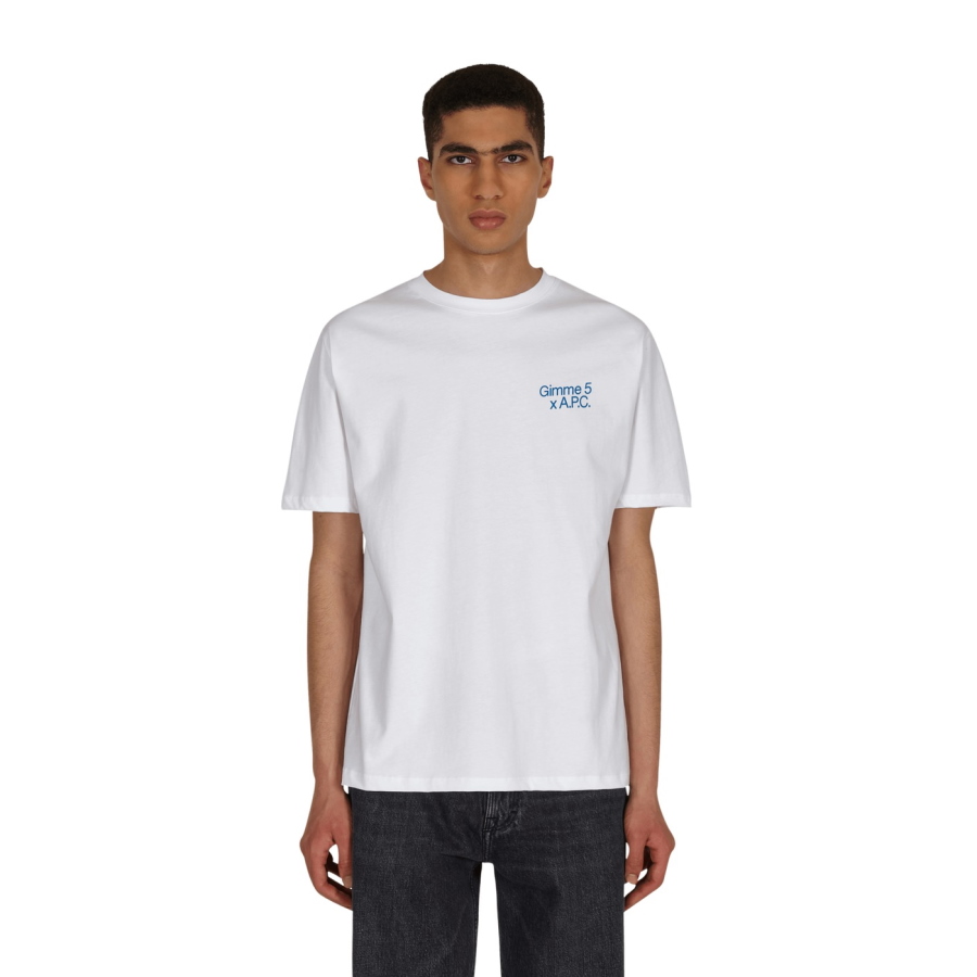 Футболка A.P.C. Steve T-shirt White