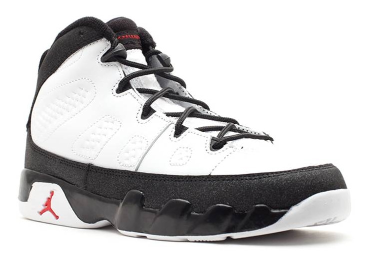 Кроссовки Air Jordan 9 Retro White Varsity Red 2010 PS