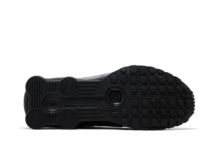 Кроссовки Nike Shox R4 'Black Metallic Silver Purple Dynasty'