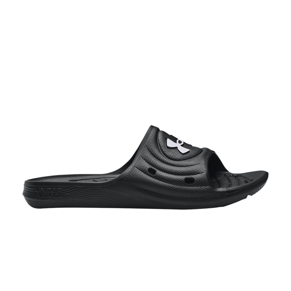 Кроссовки Under Armour Locker 4 Slide GS 'Black'