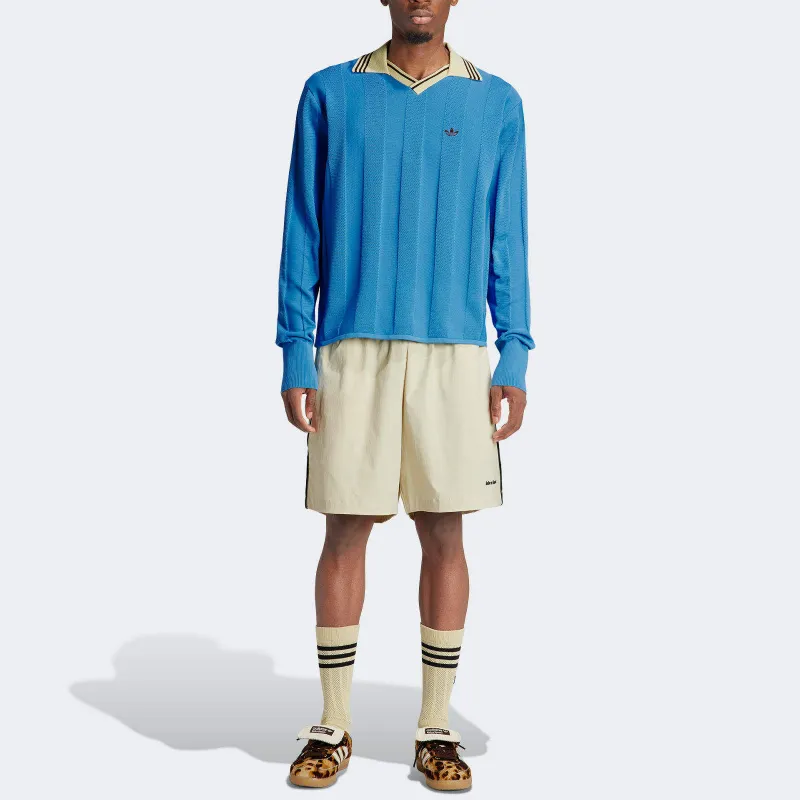 Футболка с длинным рукавом Adidas X Wales Bonner Knit Long Sleeve Football Tee