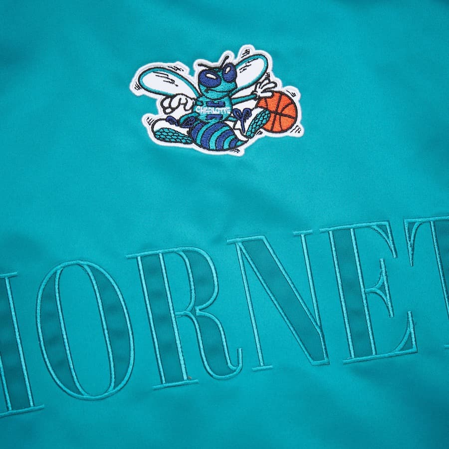 Mitchell-Ness-Teal-Charlotte-Hornets-Team-OG-3.0-Satin-Full-Snap-Jacket-5