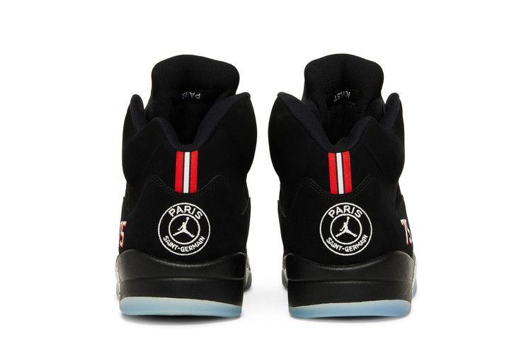 Кроссовки Paris Saint-Germain x Air Jordan 5 Retro 'Black' Sample