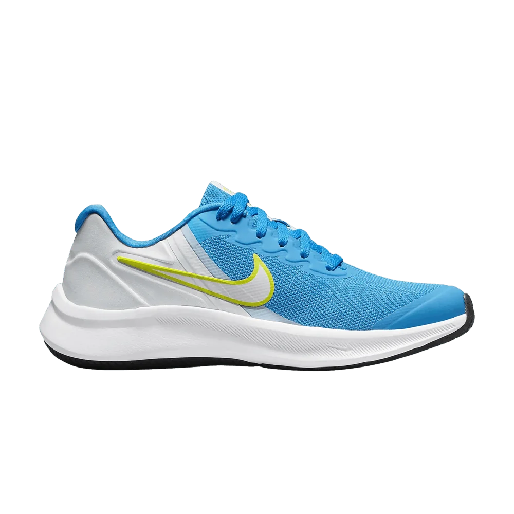Krossovki-Nike-Star-Runner-3-GS-Grey-Photo-Blue