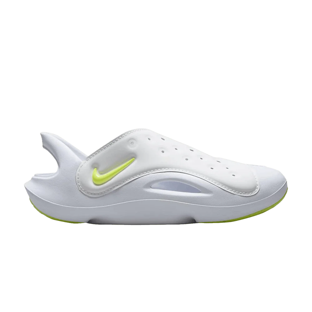 Кроссовки Nike Aqua Swoosh Sandal PS 'White Volt'