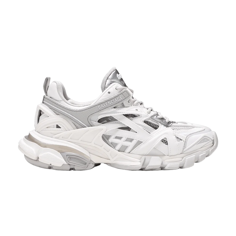 Кроссовки Balenciaga Wmns Track.2 Open Sneaker 'White Grey'