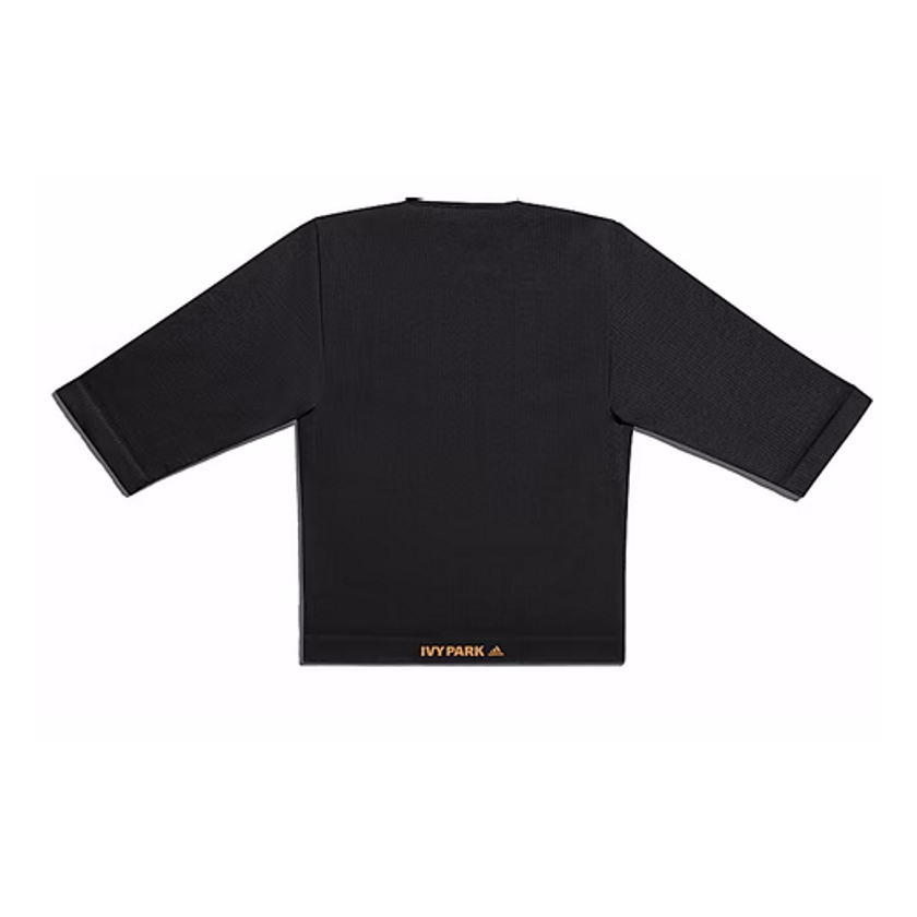 Спортивный топ adidas Ivy Park Circular Knit Crop Top Black