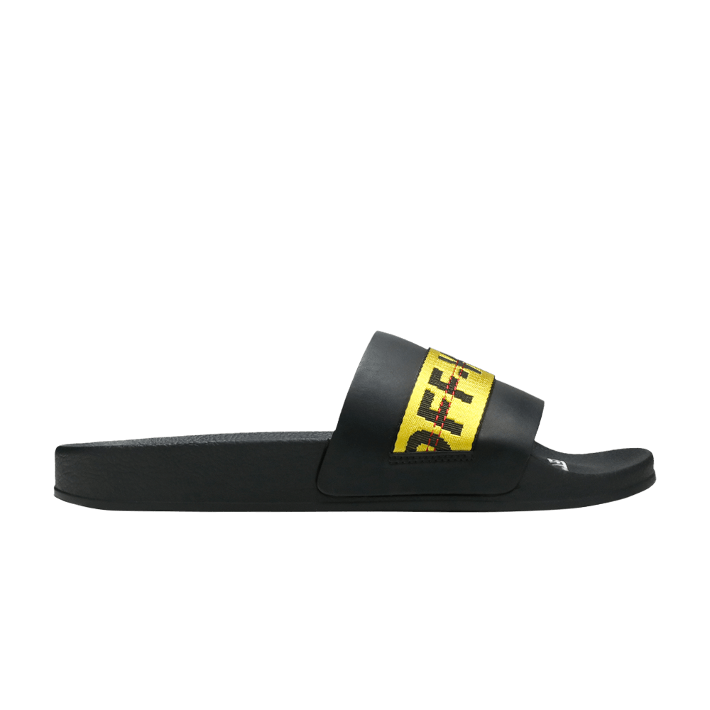 Кроссовки Off-White Sliders 'Black Yellow'