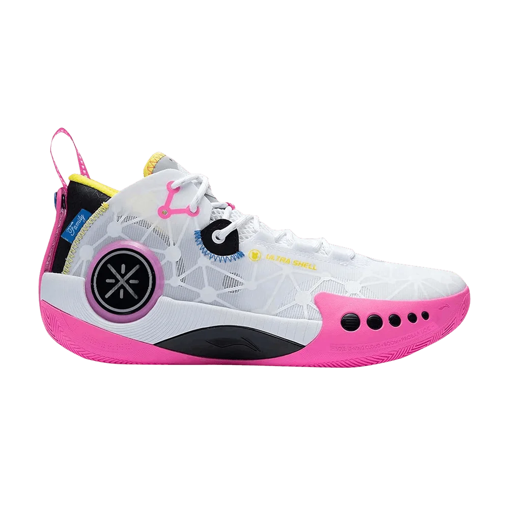 Кроссовки Li-Ning Wade Shadow 3 On Court 'White Pink'