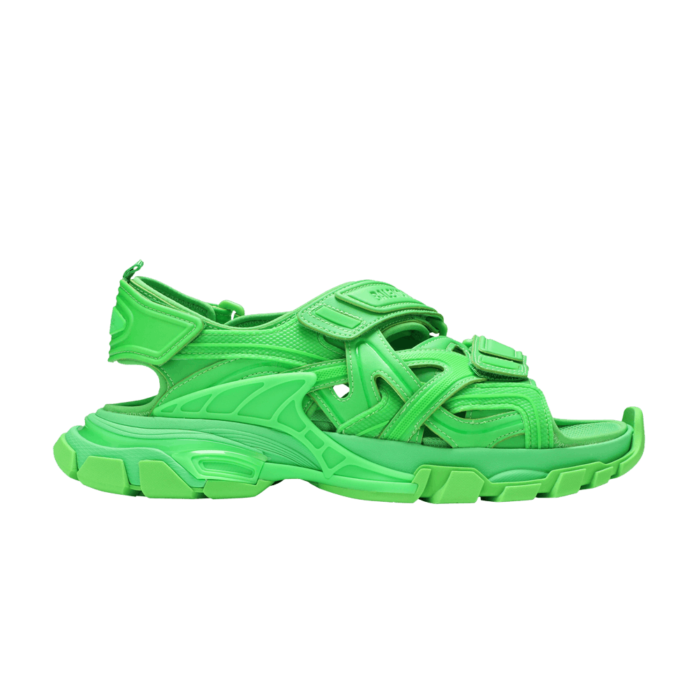Сандалии Balenciaga Track Sandal 'Fluo Green'