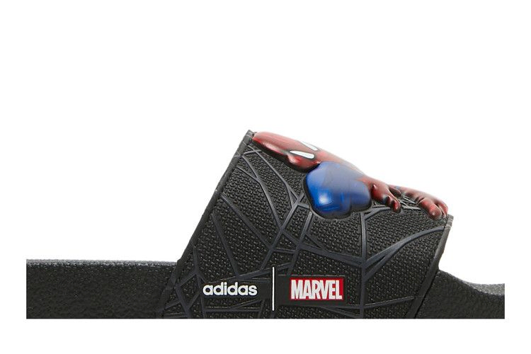 Кроссовки Marvel x adidas Adilette Shower Slide J 'Spider-Man'