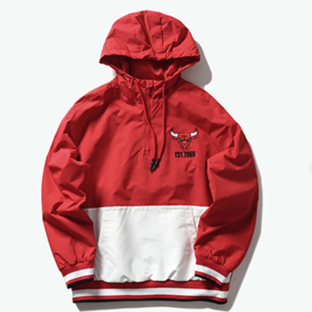 Анорак 2020 Chicago Bulls Red Anorak Mens