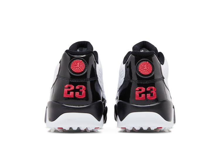 Кроссовки Air Jordan 9 Low Golf 'White Black True Red'
