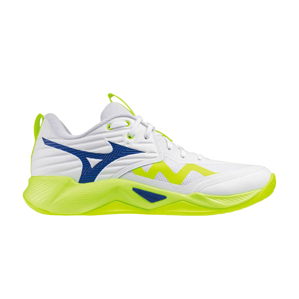 Krossovki-Mizuno-Wave-Momentum-Pro-Yellow-Navy