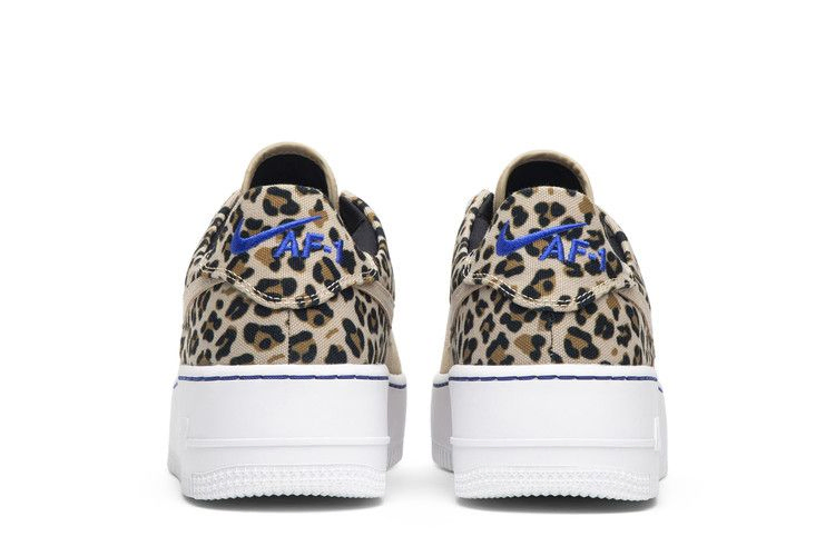 Кроссовки Nike Wmns Air Force 1 Sage Low Premium 'Leopard'
