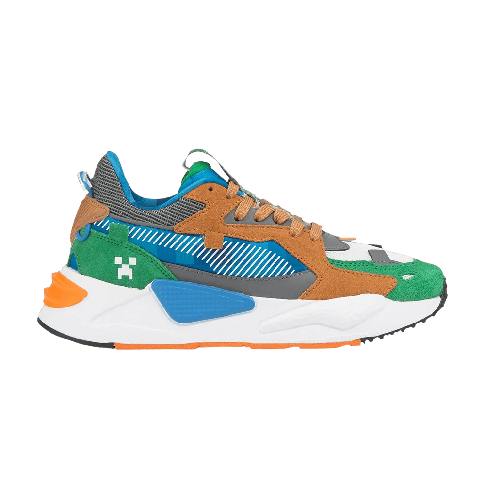 Кроссовки Puma Minecraft x RS-Z Jr 'Grass Block'