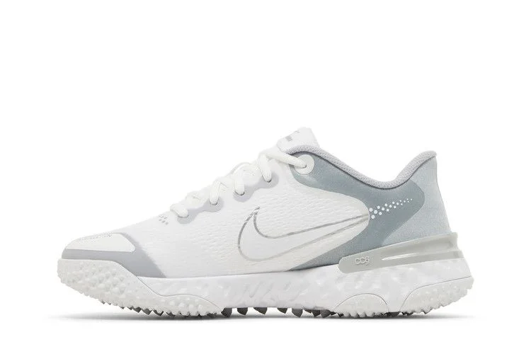 Кроссовки Nike Wmns Alpha Huarache Elite 3 Turf 'White Metallic Silver'
