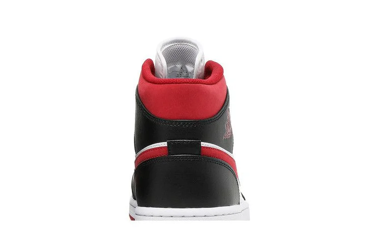 Кроссовки Air Jordan 1 Mid 'Black Gym Red'