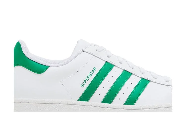 Кроссовки adidas Superstar 'White Green'