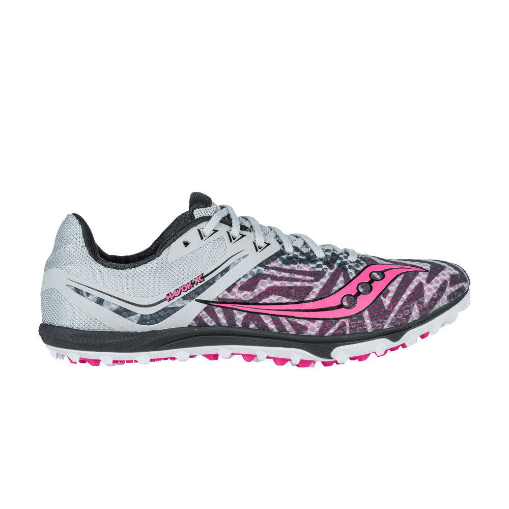 Кроссовки Saucony Wmns Havok XC Flat 'Silver Pink'