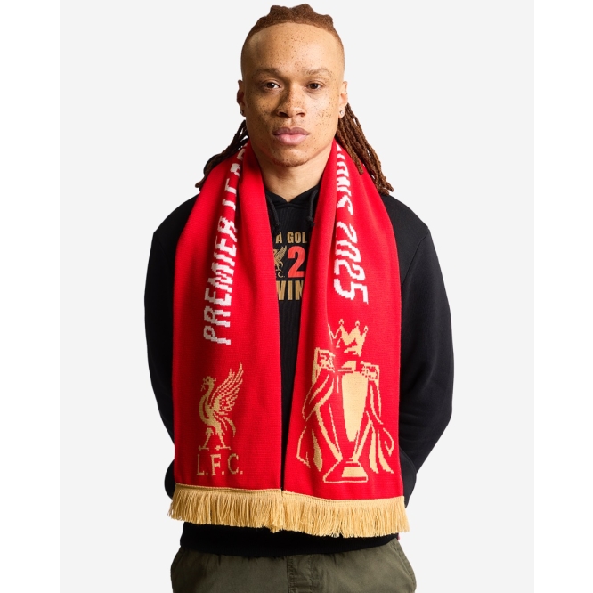 Шарф Liverpool FC EPL Champions 24/25 Scarf Red
