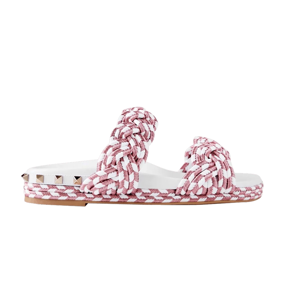 Valentino Wmns Sandal 'Pink Braided Cords'