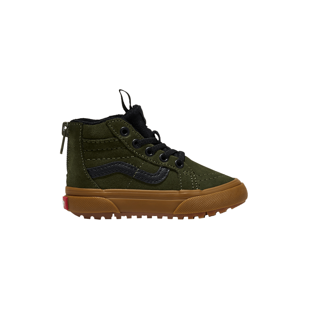 Кроссовки Vans Sk8-Hi Zip MTE Toddler 'Grape Leaf Green'