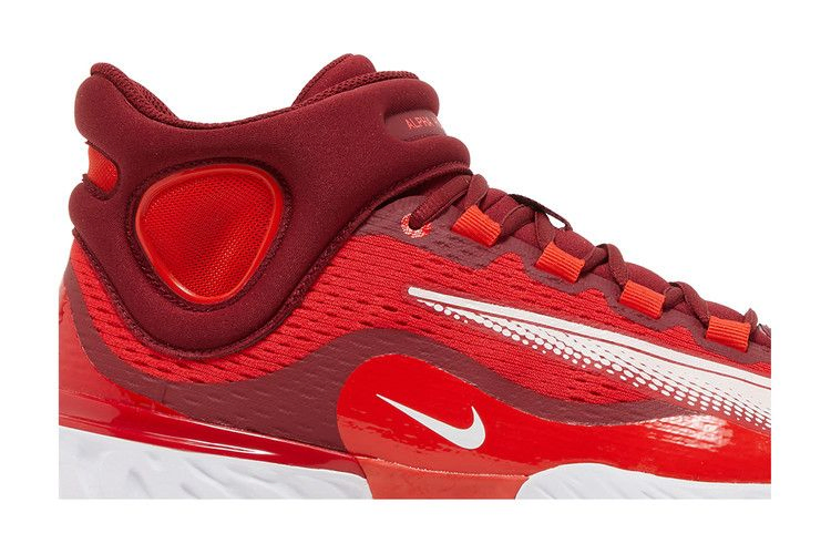 Кроссовки Nike Alpha Huarache Elite 4 Mid 'University Red White'