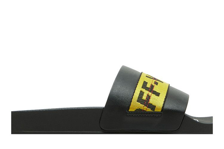 Кроссовки Off-White Industrial Sliders 'Black Yellow'