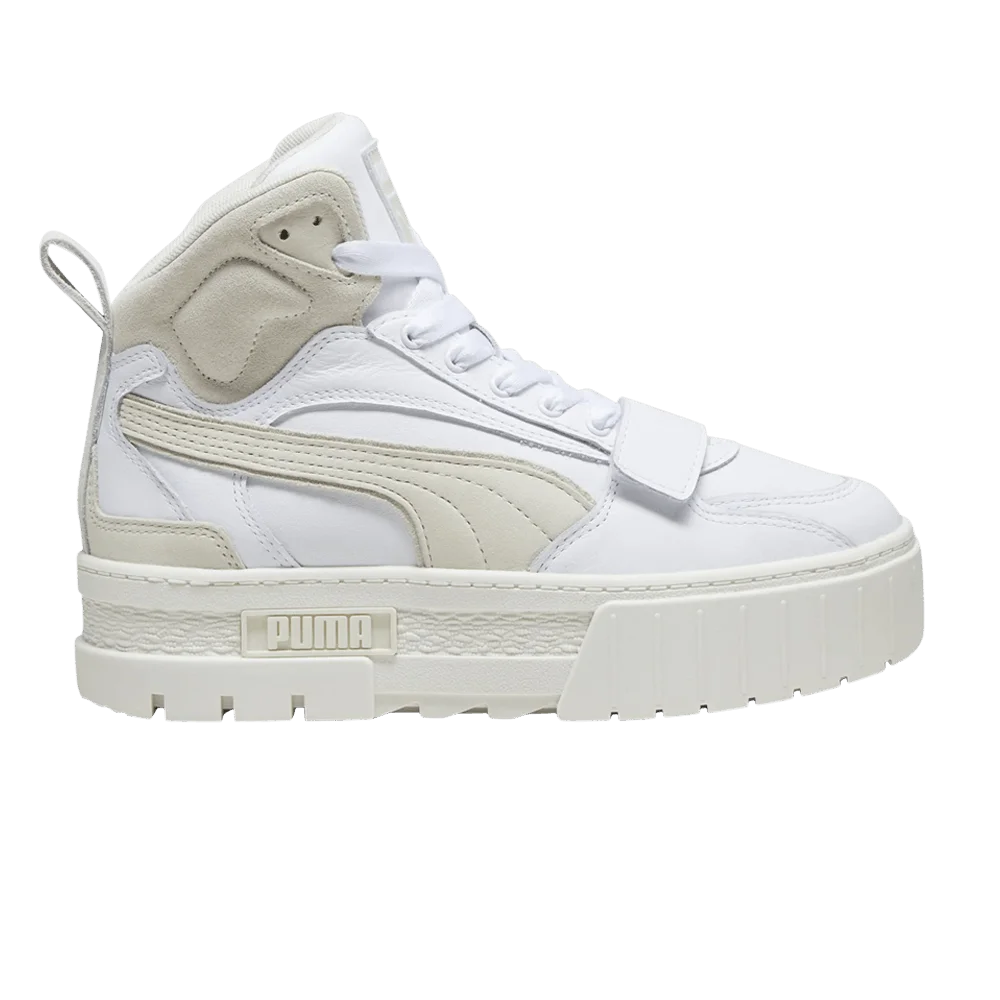 Кроссовки Puma Wmns Mayze Mid Premium 'White Warm White'