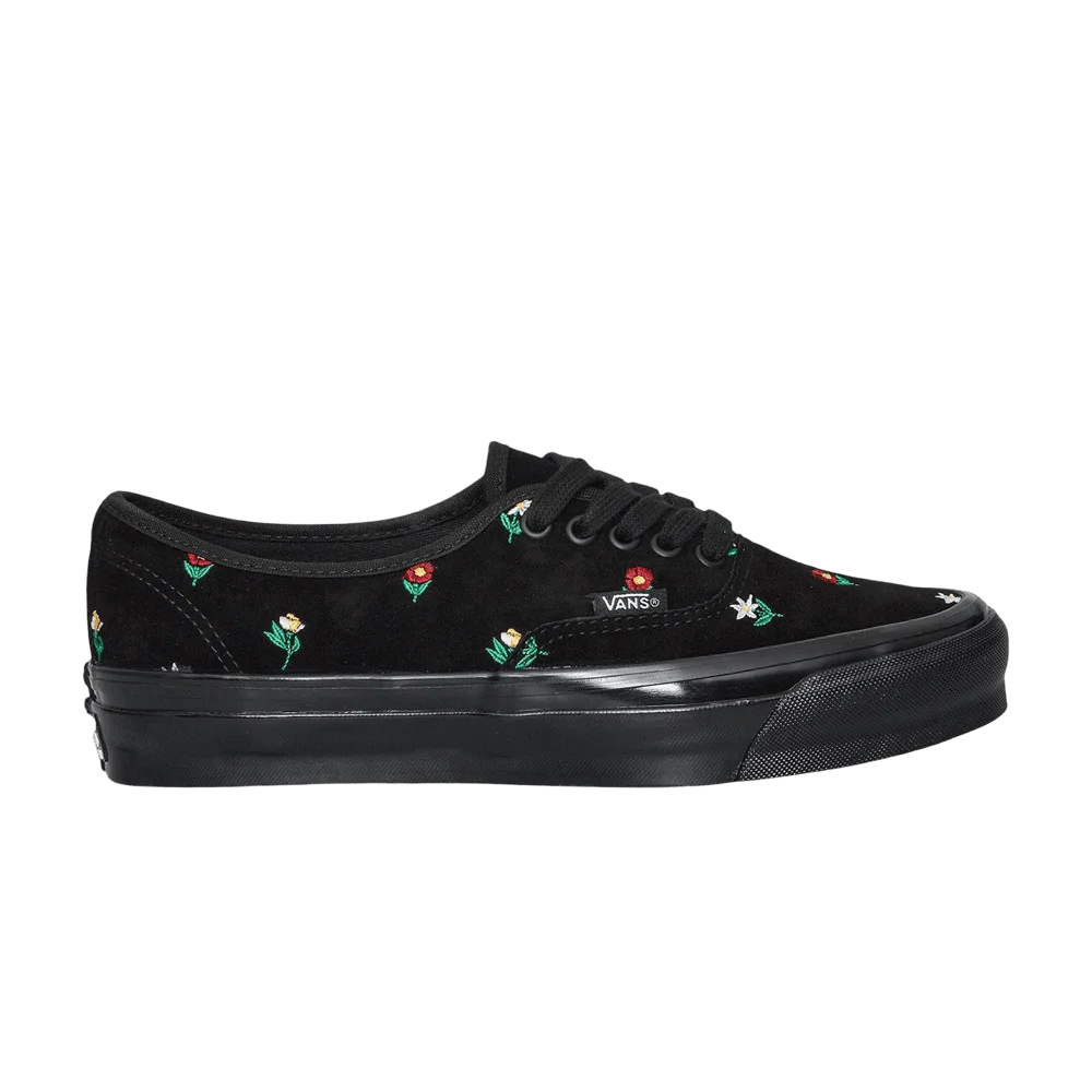 Krossovki-Vans-OTW-Authentic-44-Flower-Print-Black