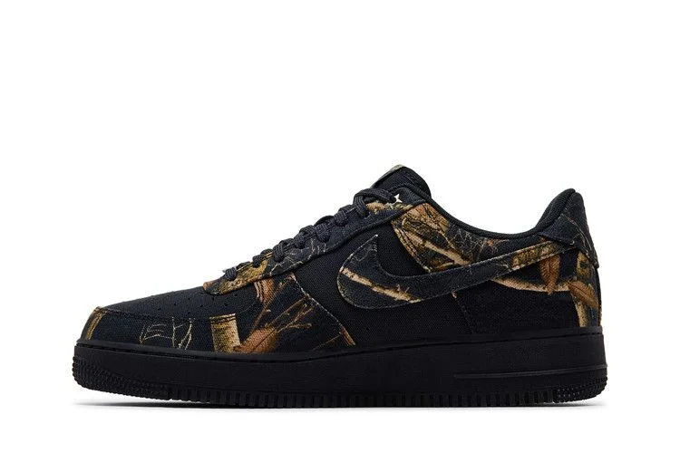 Кроссовки Realtree x Nike Air Force 1 Low 'Black Camo'