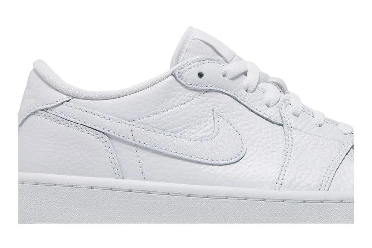 Кроссовки Air Jordan 1 Low Golf 'Triple White'