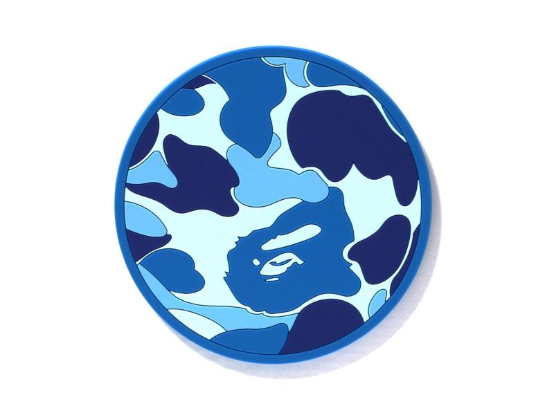 Костер BAPE ABC Camo Rubber Coaster Blue