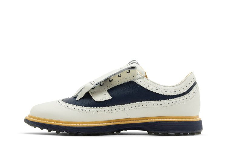 Кроссовки Malbon Golf x adidas MC87 Spikeless Golf 'Off White Collegiate Navy'