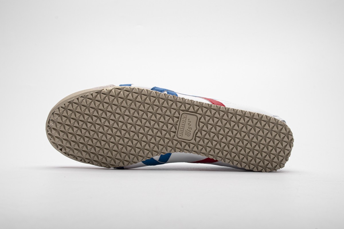 Кроссовки Onitsuka Tiger Mexico 66 White Blue Red