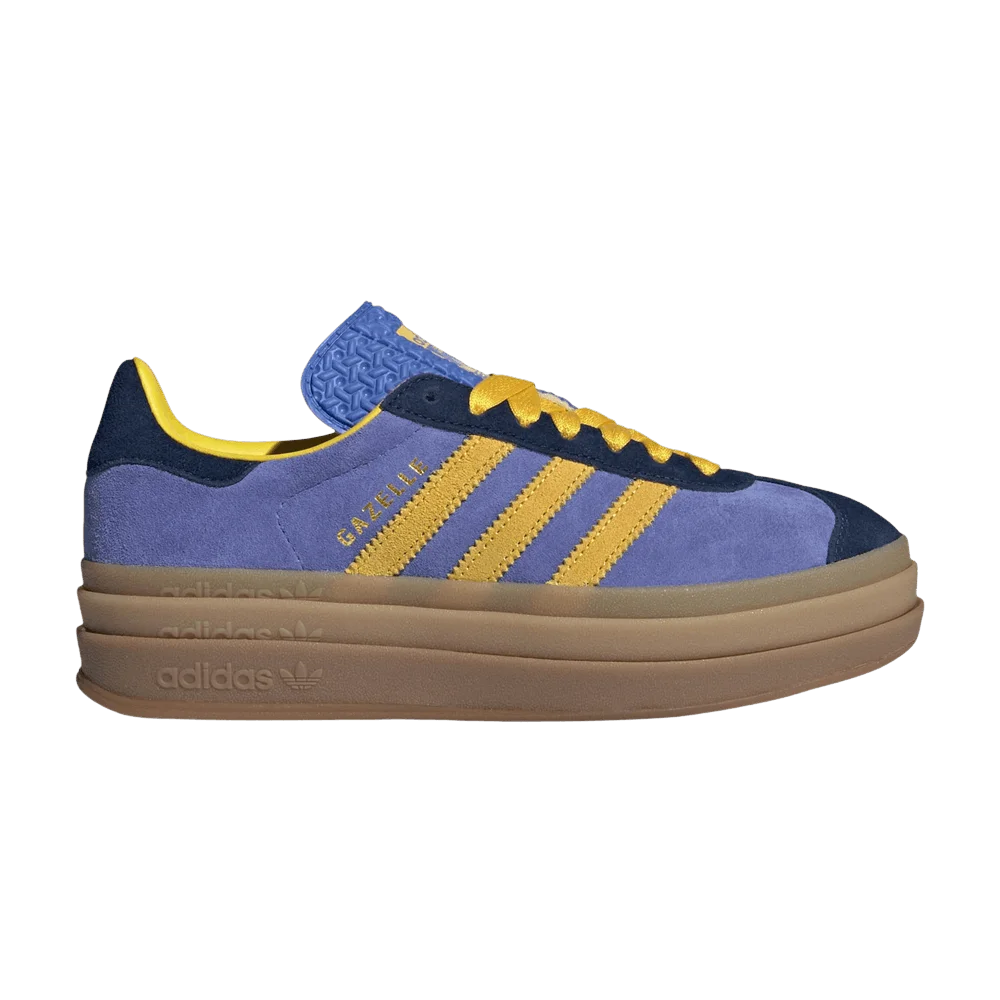Кроссовки adidas Wmns Gazelle Bold 'Night Indigo Yellow Real Lilac'