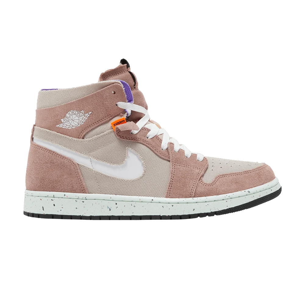 Кроссовки Air Jordan 1 High Zoom Comfort 'Fossil Stone'