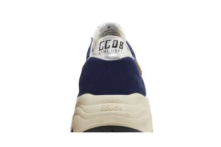 Кроссовки Golden Goose Running Sole 'Dark Blue Mustard'