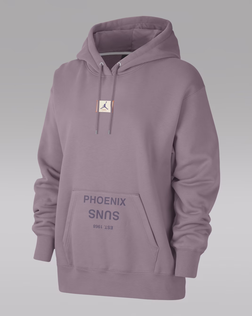 Женское худи Jordan NBA Phoenix Suns Flight Fleece Purple Smoke/Dark Raisin
