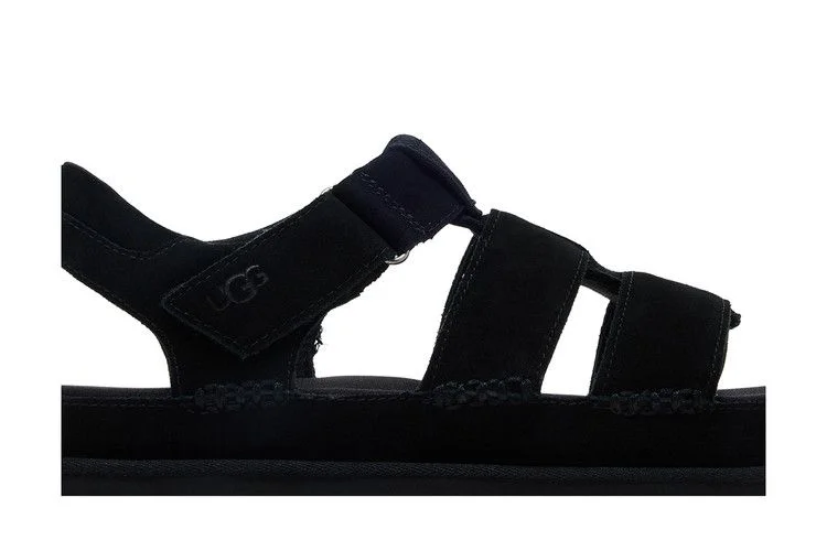 UGG Wmns Goldenstar Strap Platform Sandal 'Black'